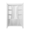 Delta Classic 500 Shower Wall Set, Gloss White, 48 x 34 In.