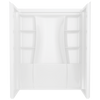 Delta 60X32 Classic 500 Shower Wall In High Gloss White (60X32, Gloss White)