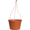 Southern Patio Dynamic Design 12″ Weave Hanging Basket, Terracotta (12, Terracotta)