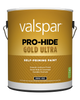 Valspar® Pro-Hide® Gold Ultra Interior Self-Priming Paint Semi-Gloss 1 Gallon Clear Base (1 Gallon, Clear Base)