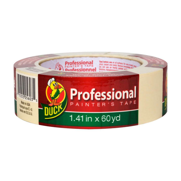 Duck® Brand Professional Painter's Tape - Beige, 1.41 in. x 60 yd. (1.41