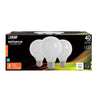 Feit Electric 40W Replacement G25 Soft White Dimmable White Enhance Glass Filament Globe LED (3-Pack)