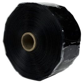 Rescue Silicone Tape, Self-Fusing, Black, 2-In. x 36-Ft.