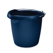 Rubbermaid Roughneck™ Round Bucket, 15-Quart, Blue (15-Quart, Blue)