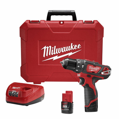 Milwaukee M12™ 3/8” Hammer Drill/Driver Kit (3/8)