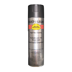 Rust-Oleum V2100 System High Heat Spray 15 Oz Black