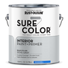 Rust-Oleum Sure Color Eggshell Interior Wall Paint 1 Gallon Dove Gray