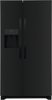 Frigidaire 25.6 Cu. Ft. 36 Standard Depth Side by Side Refrigerator Black