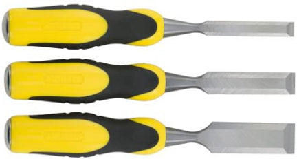 3 PC WOOD CHISEL SB SET