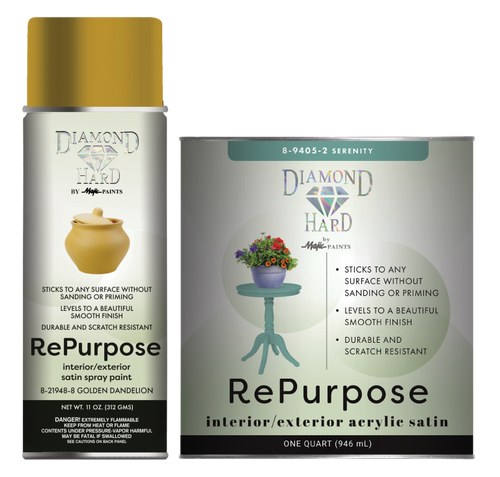 Majic Paints Diamondhard RePurpose 11 Oz. Olive