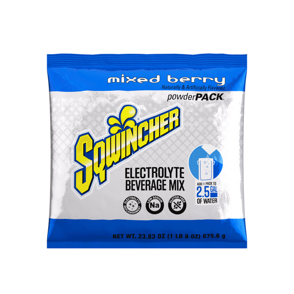 Sqwincher Powder Packs Mixed Berry 47.66 oz (47.66 oz., Mixed Berry)
