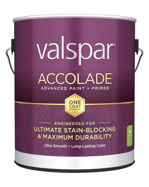 Valspar® Accolade® Interior Paint + Primer Satin 1 Gallon Ultra White