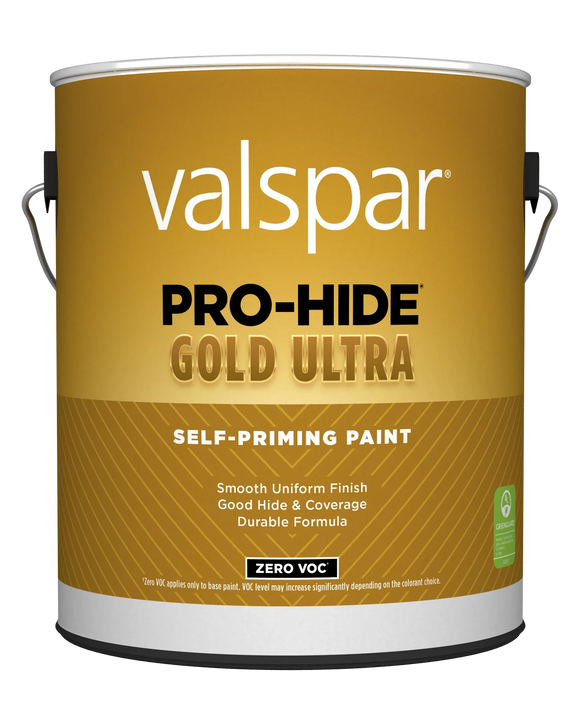 Valspar® Pro-Hide® Gold Ultra Interior Self-Priming Paint Semi-Gloss 1 Gallon Tint White (1 Gallon, Tint White)