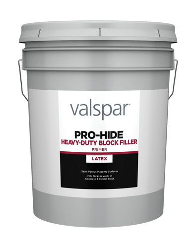 Valspar® Pro-Hide® Heavy Duty Latex Blockfiller Primer 5 Gallon White