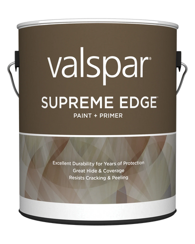 Valspar® Supreme Edge™ Exterior Paint & Primer Flat 1 Quart White Base