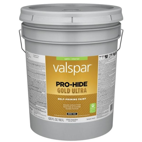 Valspar® Pro-Hide® Gold Ultra Interior Self-Priming Paint Satin 5 Gallon Pastel Base