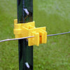 Zareba® Yellow Snap-On 2-inch Extender T-Post Insulator (2, Yellow)