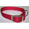 Leather Brothers  No.115N RD23 Nylon Collar Double Ply 1inx23in Color Red (1 x 23, Red)