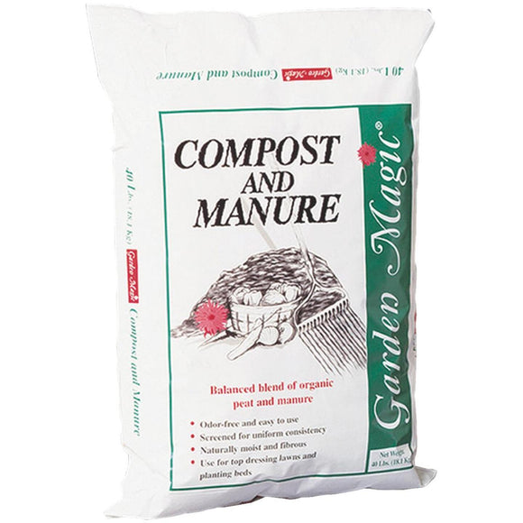 Garden Magic 40 Lb. 4 Sq. Ft. Cow Manure