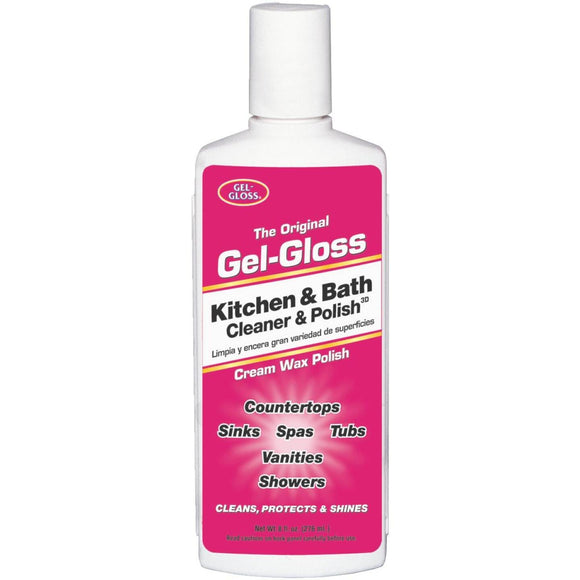Gel-Gloss 8 Oz. Kitchen & Bath Metal Cleaner & Polish