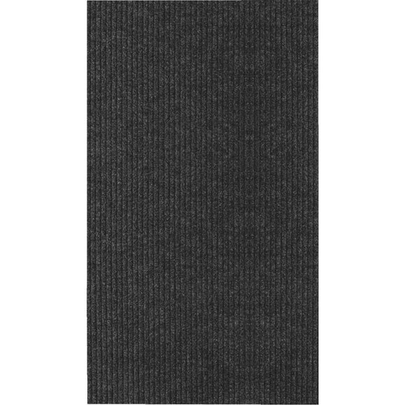 Multy Home Concord 4 Ft. x 6 Ft. Charcoal Carpet Utility Floor Mat, Indoor/Outdoor
