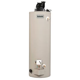 Power Vent Water Heater, Natural Gas, 50,000 BTUs, 50-Gallons