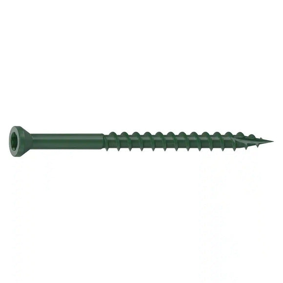 National Nail 3 in. #7 ProTech Green Premium Star Drive Trim Screws (350 Count)
