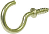 7/8 SOLID BRASS CUP HOOK