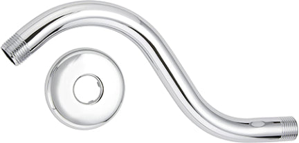 SHOWER ARM S STYLE SMALL CHROME
