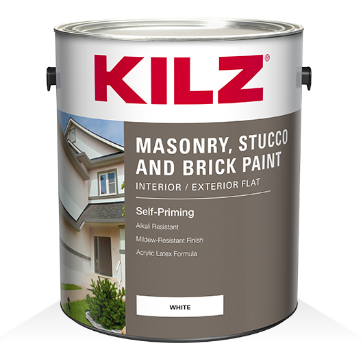 KILZ® Masonry, Stucco & Brick Flat paint
