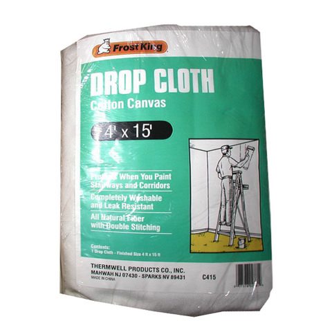 Frost King Absorbent Paper and Plastic Drop Cloth