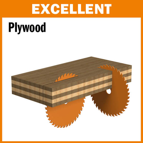 CMT P07040-X10 ITK Plus Finish Saw Blade Masterpack, 7-1/4 x 40 Teeth, 10° ATB+Shear Wi