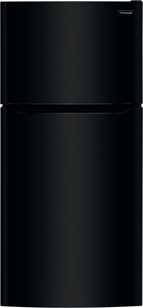 Frigidaire Top Freezer Refrigerator with 18.3 cu. ft. Capacity LED Lighting Black