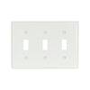 Cooper Wiring Devices Standard Switch Plate - 3-Gang - White