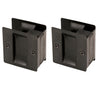 Design House 2-Pack Rectangular Pocket Door Passage is Finished in Oil Rubbed Bronze