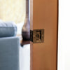 Design House 2-Pack Rectangular Pocket Door Passage is Finished in Oil Rubbed Bronze