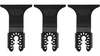 Dremel Universal 2-3/4 in. Bi Metal/Wood/ Drywall Cutting Oscillating Multi-Tool Blade (3-Piece)