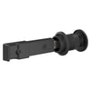 National Hardware Barn Door Lock 5 x 1-1/4 x 3/4, Matte Black