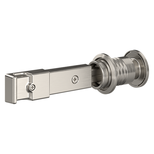 National Hardware Barn Door Lock 5 x 1-1/4 x 3/4, Satin Nickel