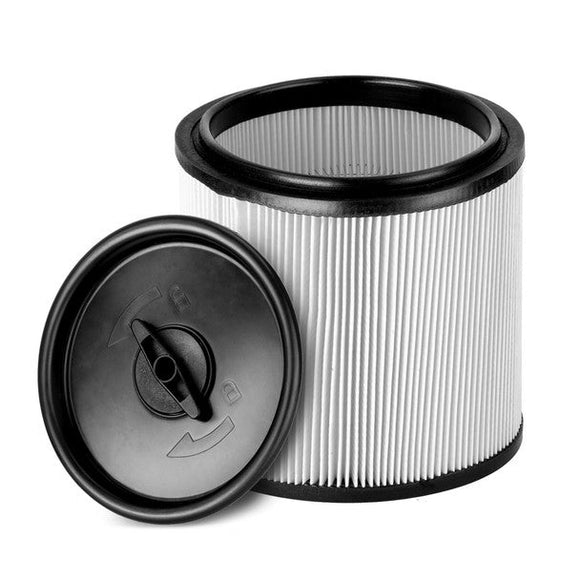 Vacmaster Vcpet Standard Washable Cartridge Filter And Retainer 4 Gallon (Works With Shop-Vac)