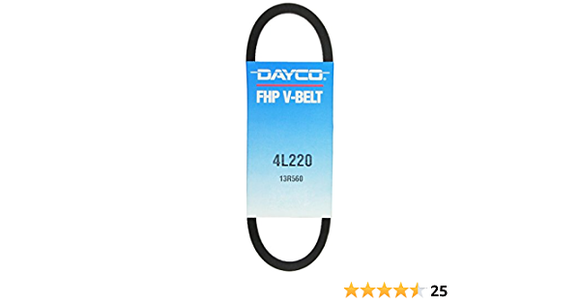 Dayco FHP Utility V-Belt 1/2