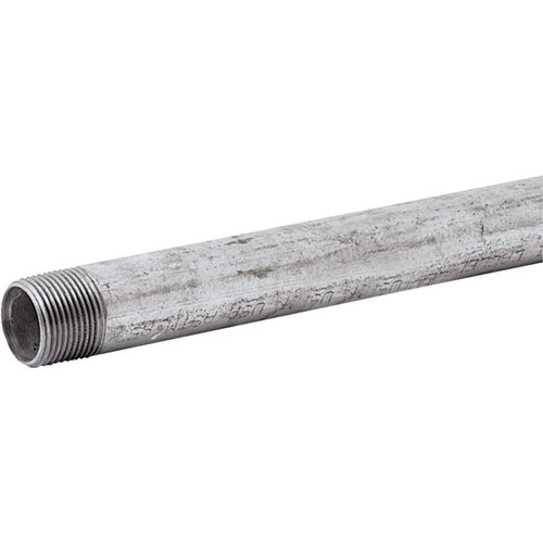 Southland 1-1/2 In. x 10 Ft. Carbon Steel Theaded Galvanized Pipe