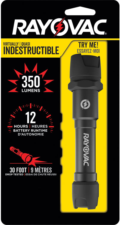 Rayovac 2AA LED Virtually Indestructible Flashlight