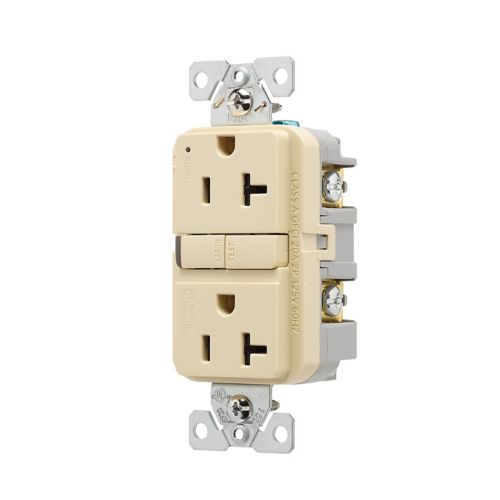 Eaton Slim GFCI Receptacle TRGF20V