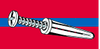 Midwest Fastener Plastic Anchors with Screws Zinc
