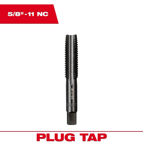 Milwaukee Straight Flute Plug Taps