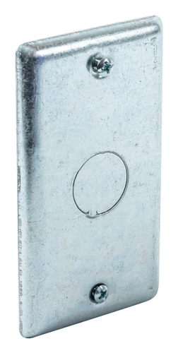 Southwire Handy Box Cover - Blank W/ 1/2 Knockout