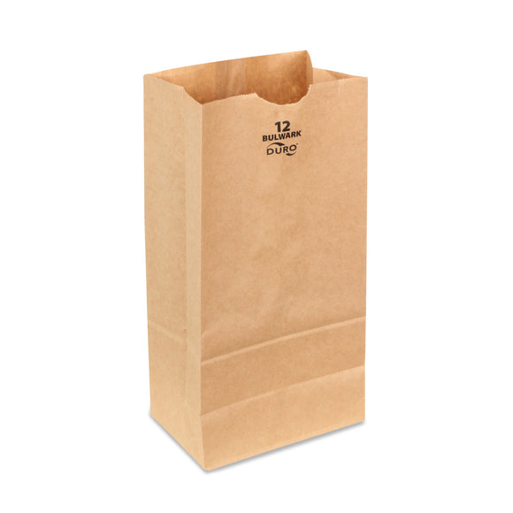 Novolex Duro Bulwark SOS bag 57# virgin kraft SFI BPI