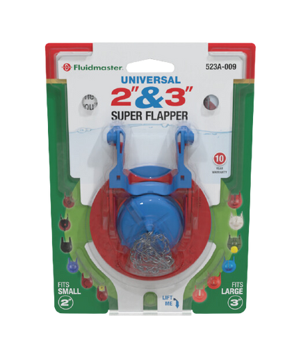Fluidmaster 523A-009 Universal 2 & 3 Super Flapper