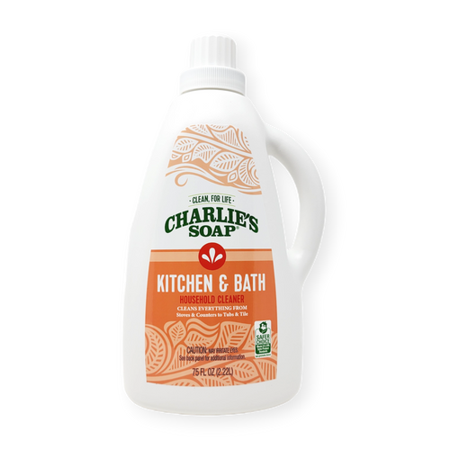 Charlie's Soap Environmentally Safe Natural Kitchen & Bath Household Cleaner